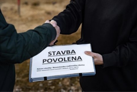 Máme stavební povolení